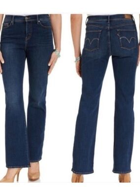 Levi's Women's Dark Blue Bootcut my Jeans size 4M